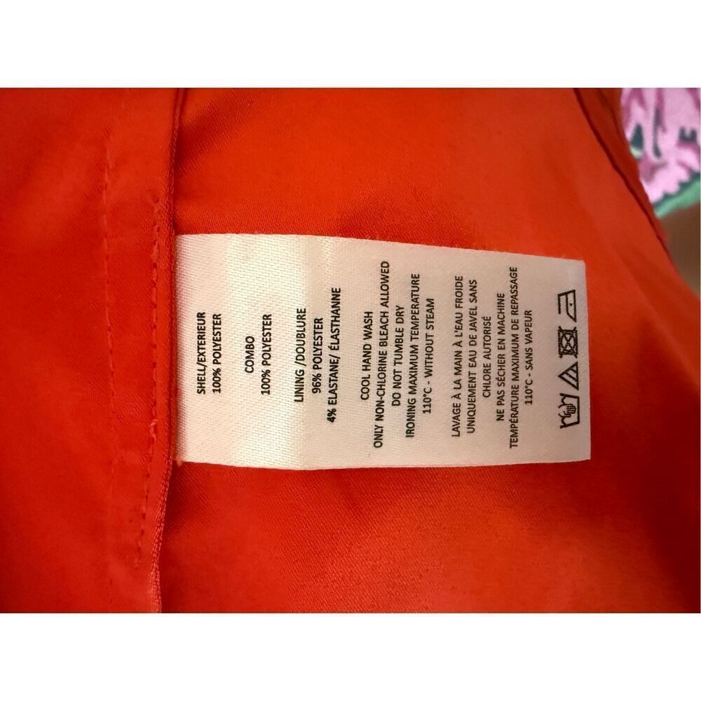 NWT Milly Carreen Summer Floral Lace Skirt - Coral / 12 - Picture 10 of 11